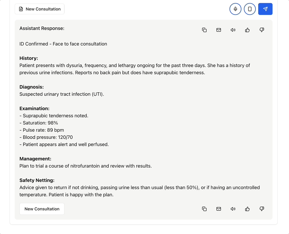 Clinical referral letter creation
